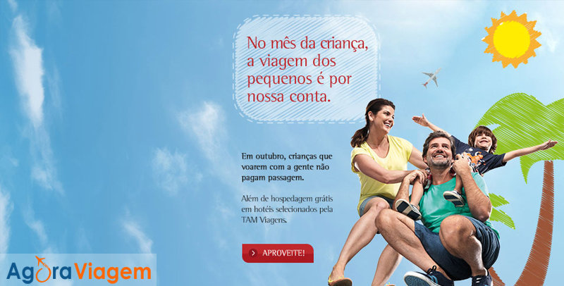 Promoção de passagens aéreas gratuitas outubro 2014