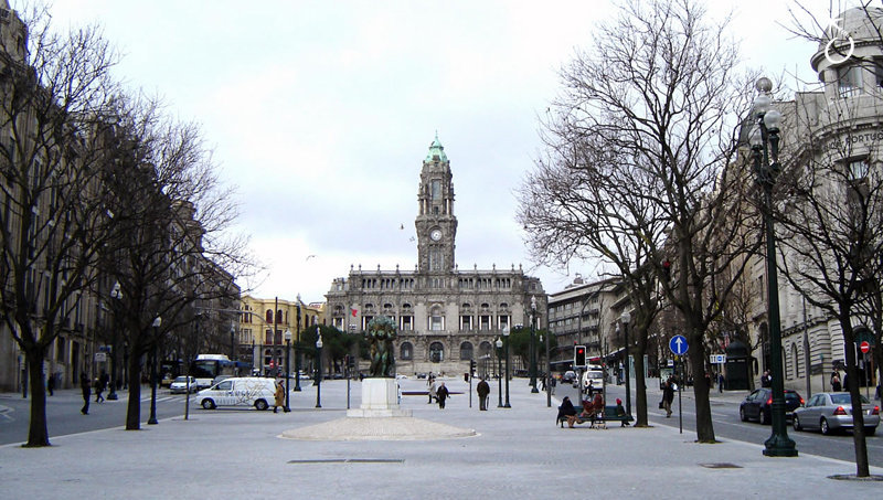 Porto, Portugal no Inverno Europeu