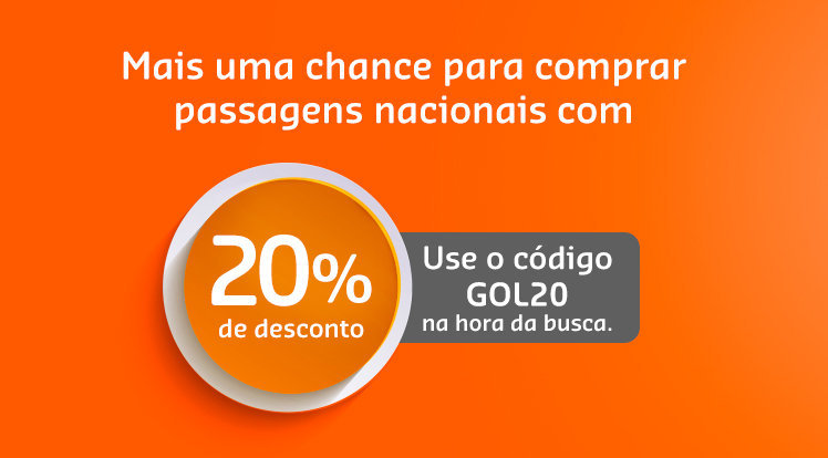 Cupom de Desconto Gol