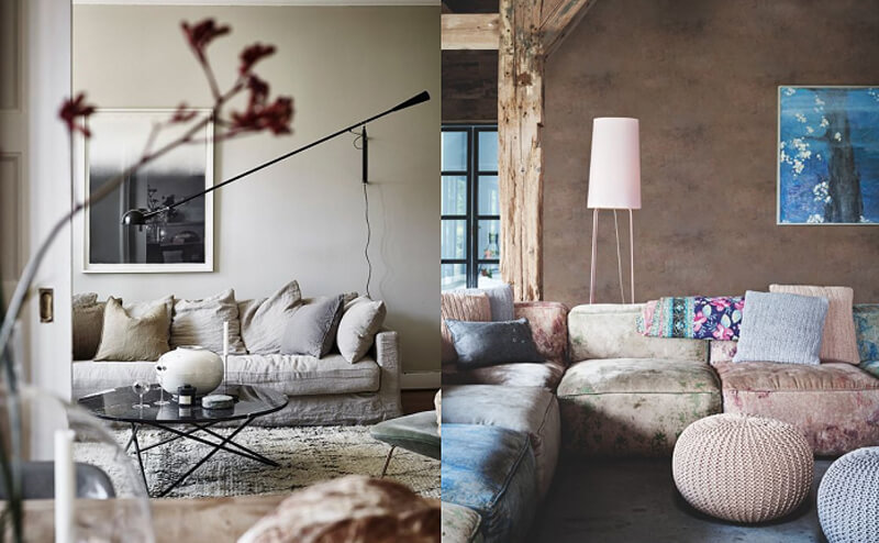 Sofás para decoração