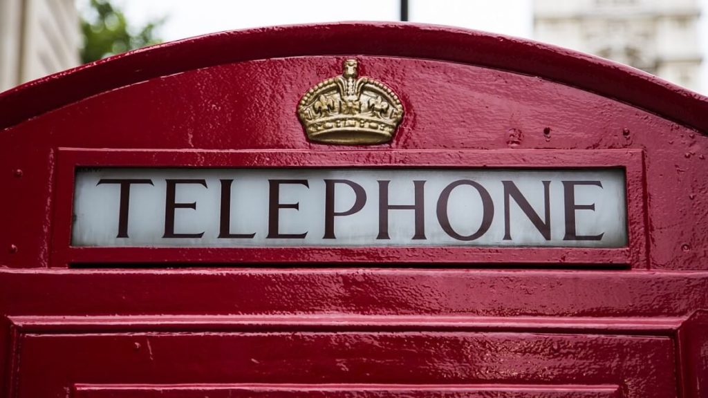Cabine telefone Londres
