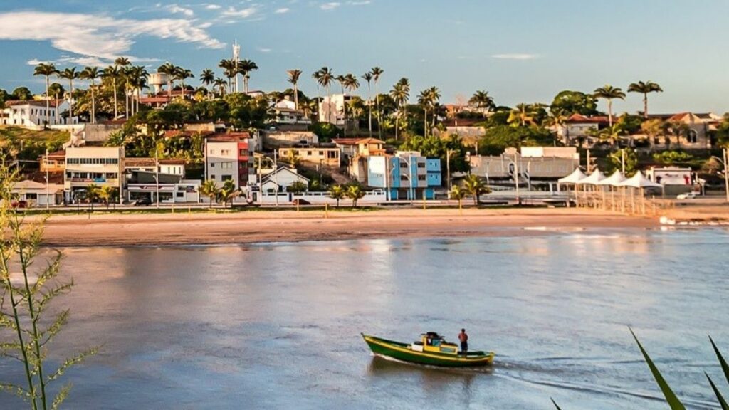 Achieta, destino de viagens baratas no Espírito Santo. Foto das casa