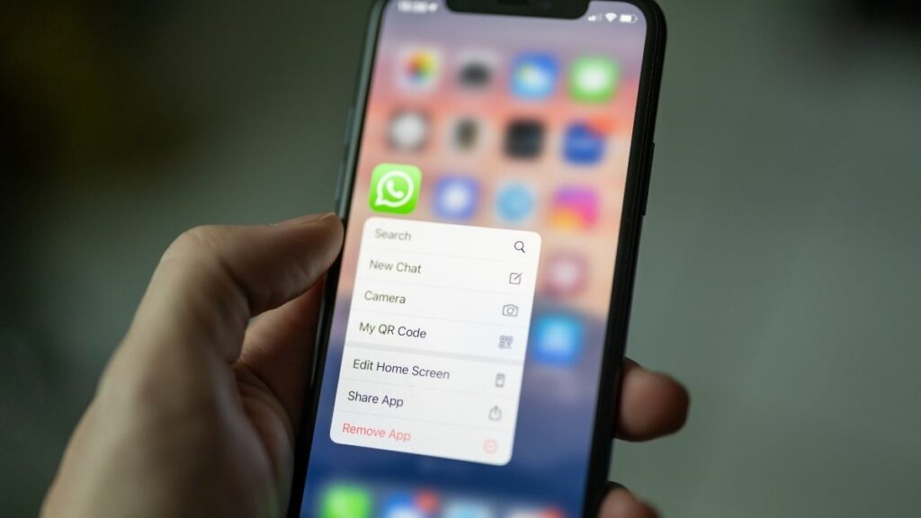 WhatsApp Viação União. Mulher segunrado Iphone 