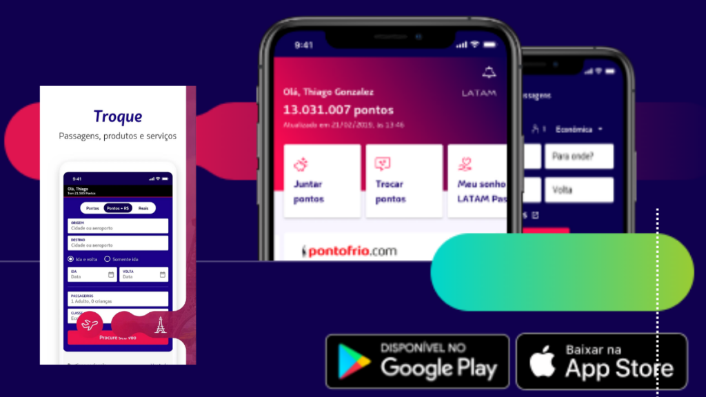 Aplicativo da Latam Pass