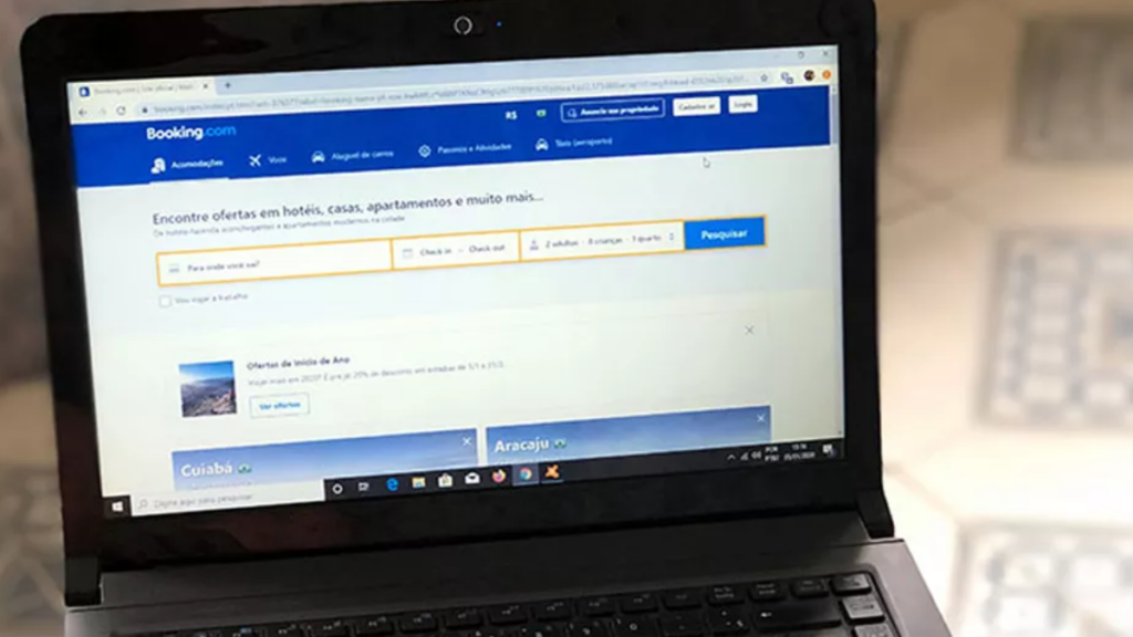 Como cancelar reserva no Booking, plataforma
