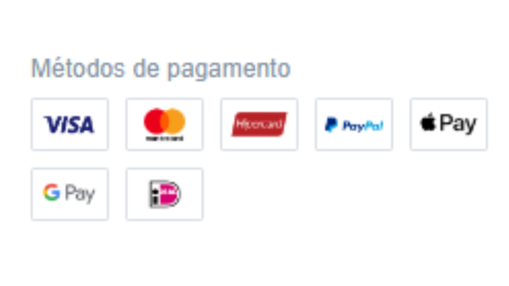 Formas de pagamento da Trip.com