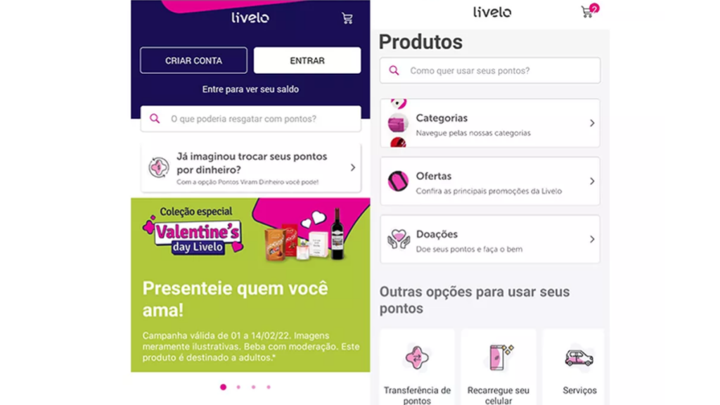 Saiba como funciona a plataforma da Livelo