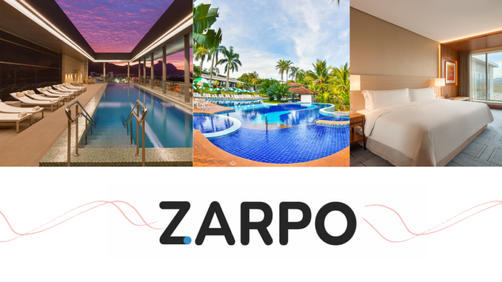 Hospedagens e serviços da Zarpo