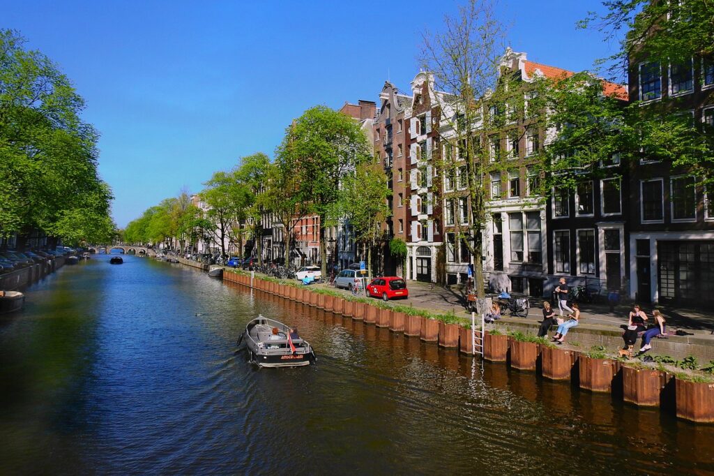Canais de Amsterdam