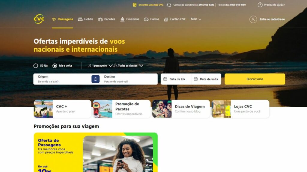 Print do site CVC