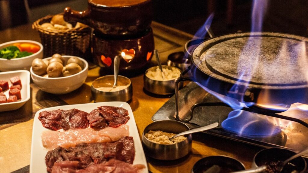 Fondue em Gramado