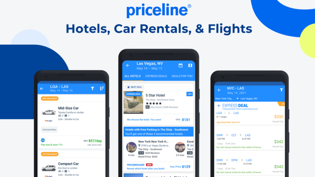 Aplicativo do Priceline