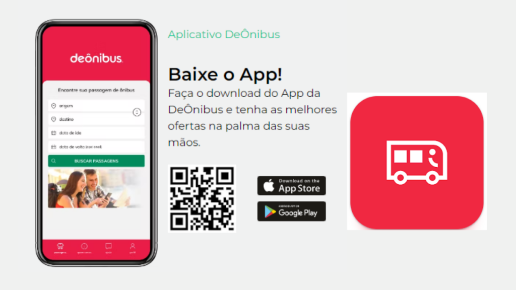 Aplicativo móvel DeÔnibus
