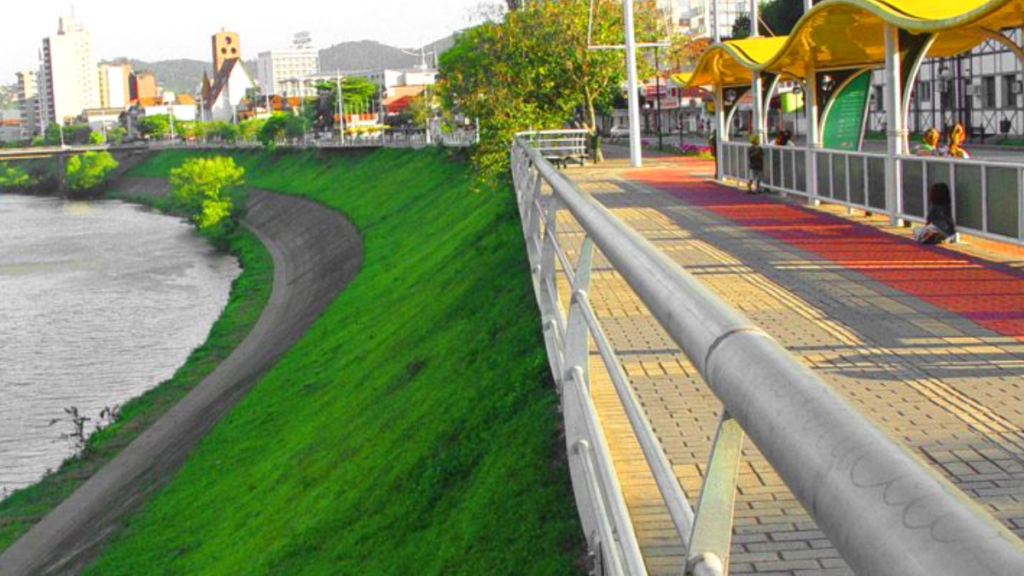 Beira Rio em Blumenau