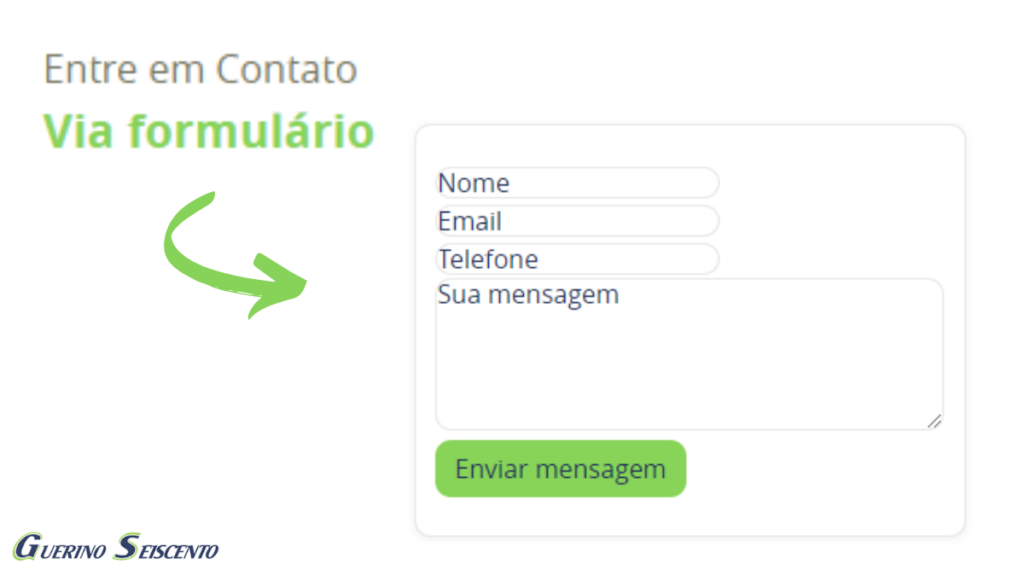 Formulário Online da Guerino Seiscentos