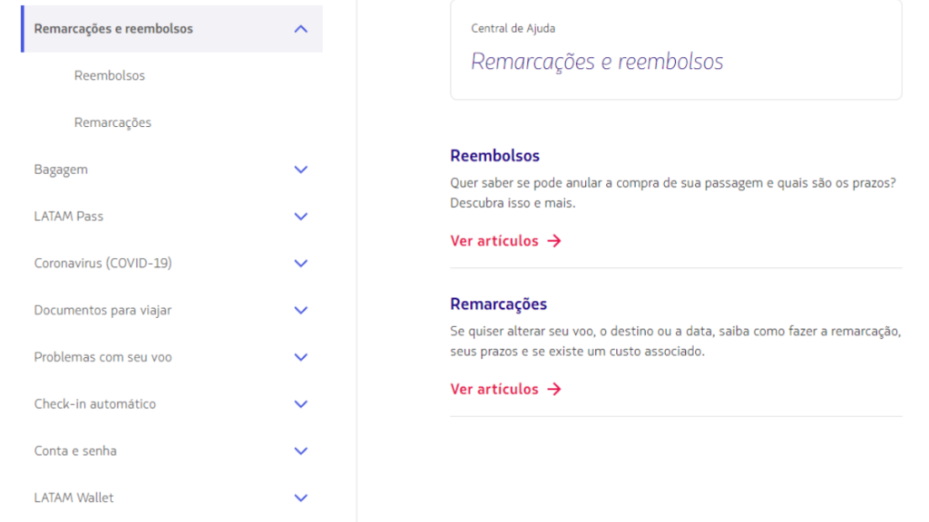 Perguntas frequentes- FAQ Latam