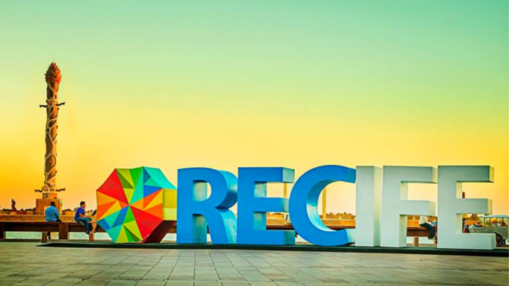 O que fazer em Recife? Letreiro da cidade