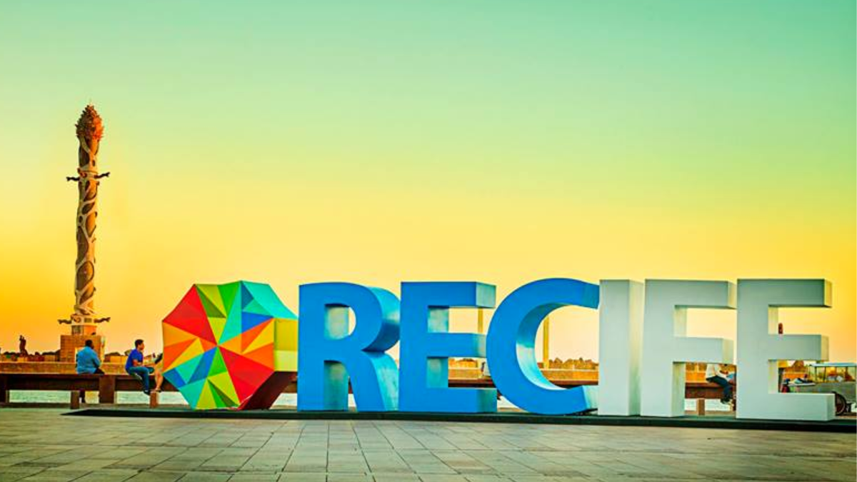 Letreio da cidade de Recife