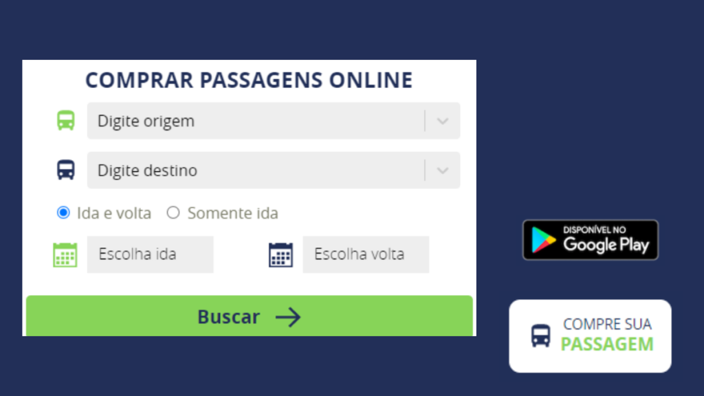 Comprar passagem Guerino Seiscentos
