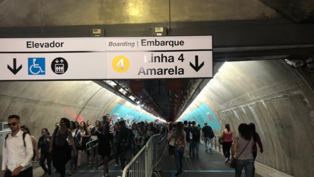 Metrô linha amarela