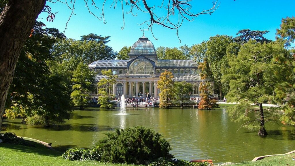 Parque natural em Madrid