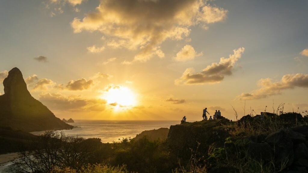 Pôr do sol em Pernambuco