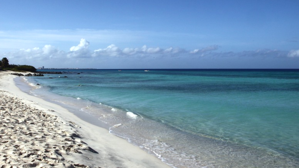 Praia em Aruba