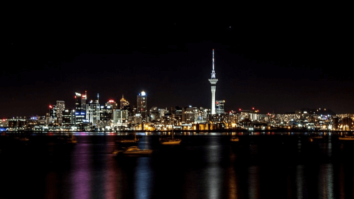 Cidades com a letra A: imagem de Auckland, Nova Zelândia