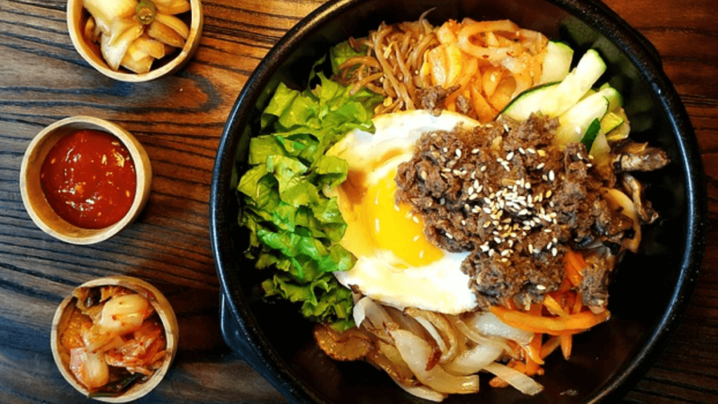 imagem de comida coreana: Bibmap