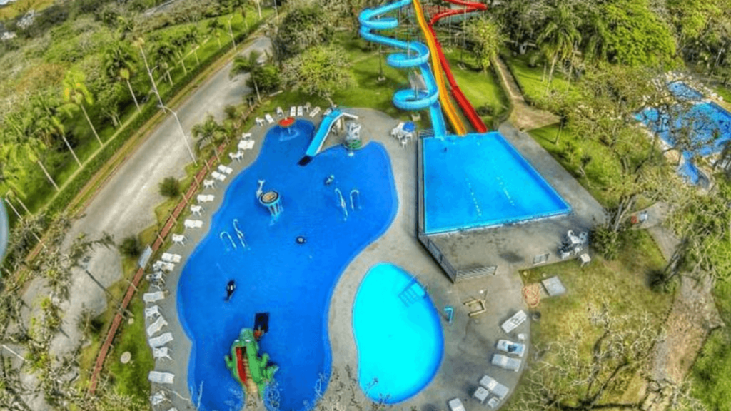 Imagem  do parque termal de Gravatal, Santa Catarina