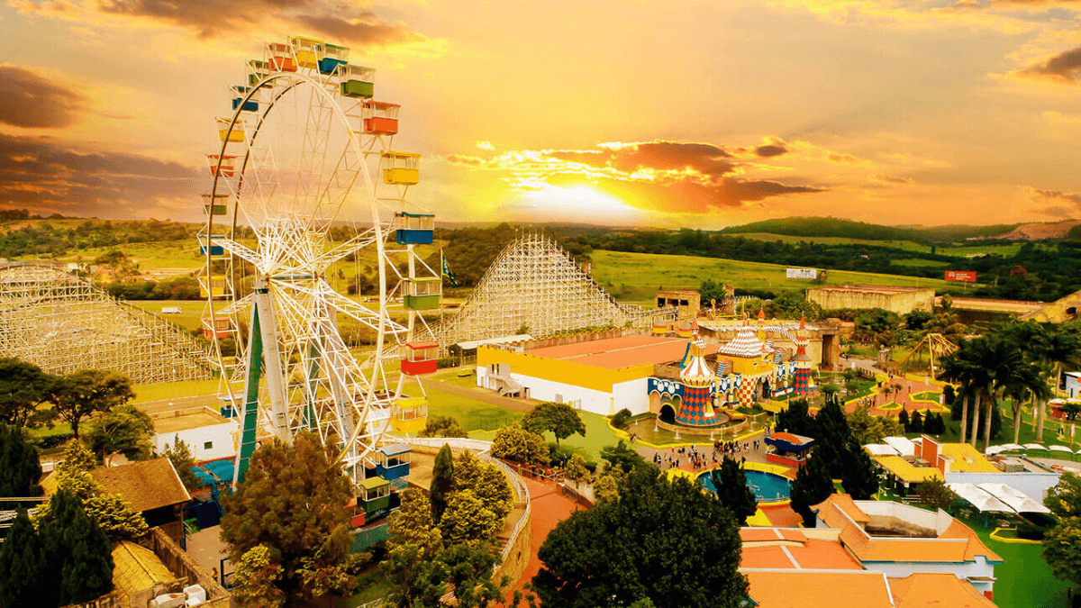 Imagem do Parque Hopi Hari