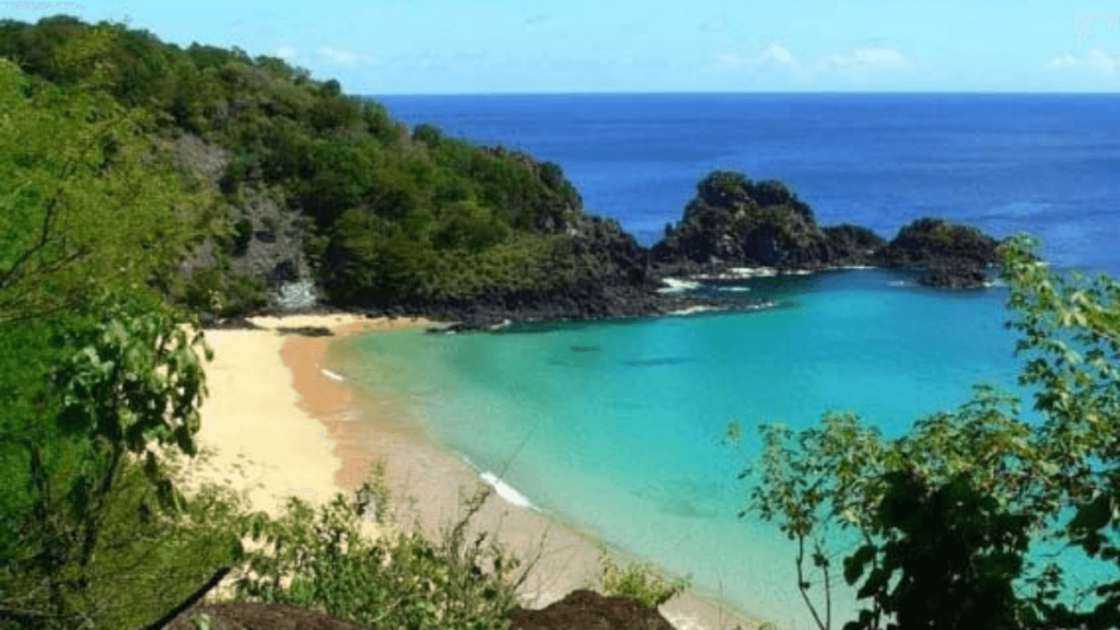 Praia do Rosa: imagem da Praia do Rosa em Imbituba SC