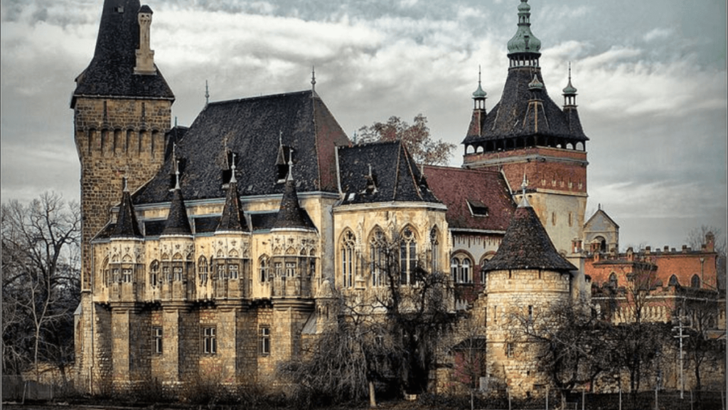 Castelo Vajdahunyad, em Hungria