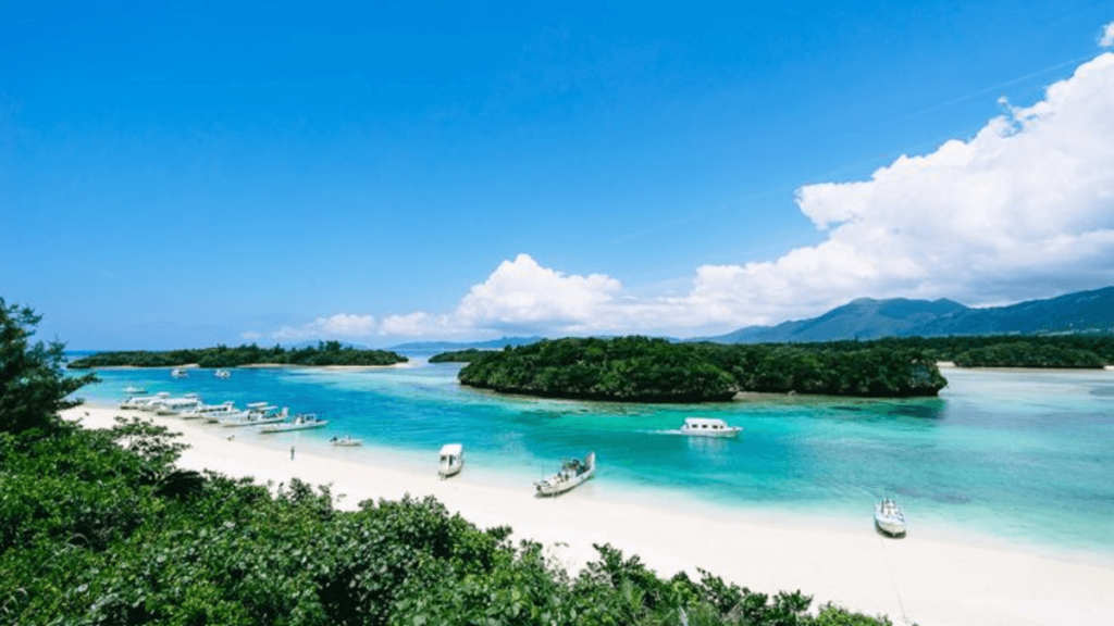 Imagem da ilha de Ishigaki