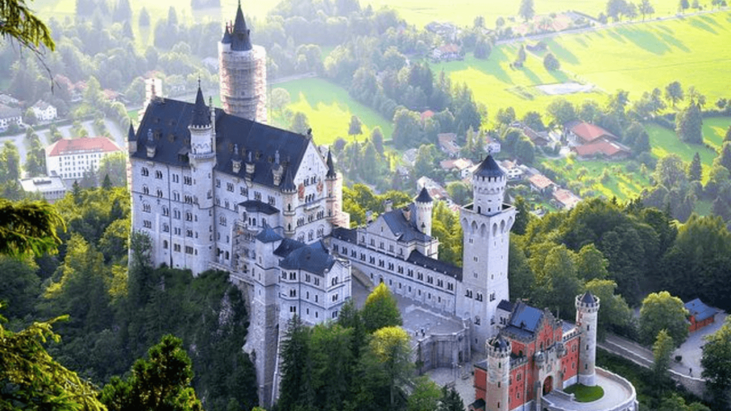 Neuschwanstein na Alemanha