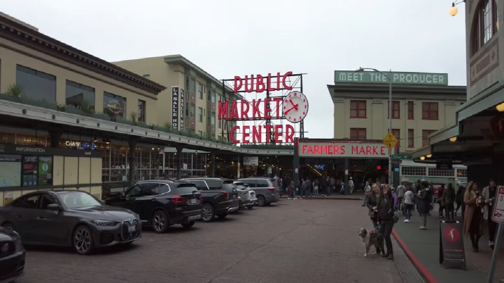 Pike Place Market.