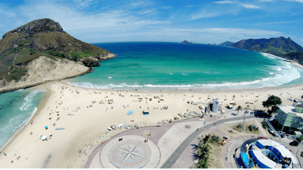 Imagem da Praia do Recreio no Rio de Janeiro
