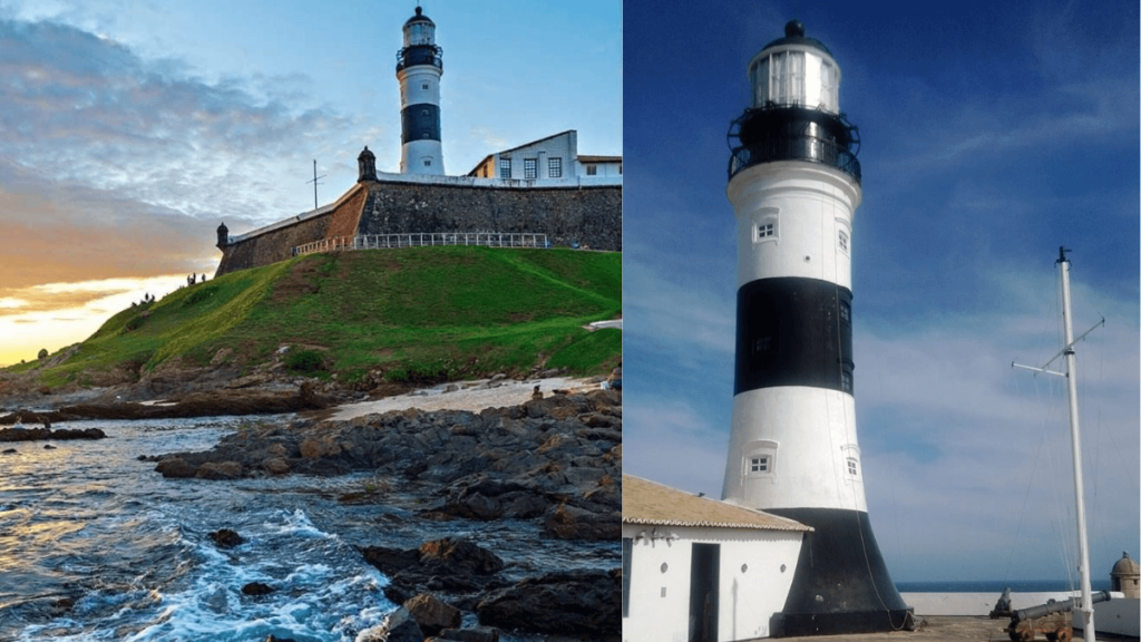 Imagem da torre do Farol da Barra 