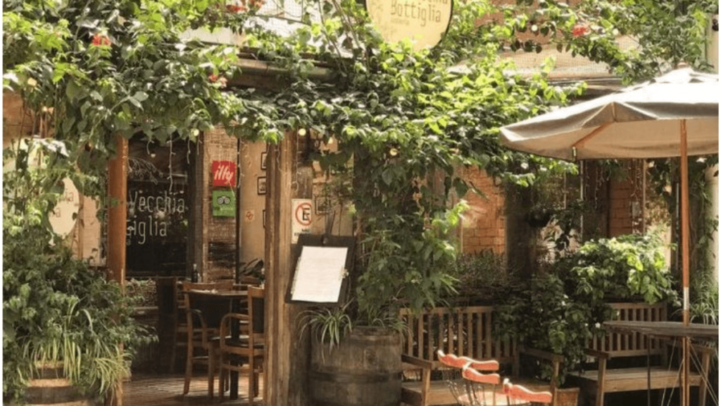 Imagem de um bom restaurante italiano em Moema.