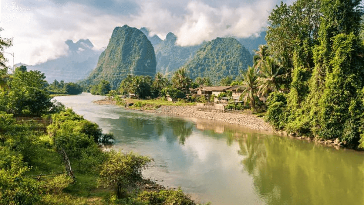 País do sudeste asiático, Laos.