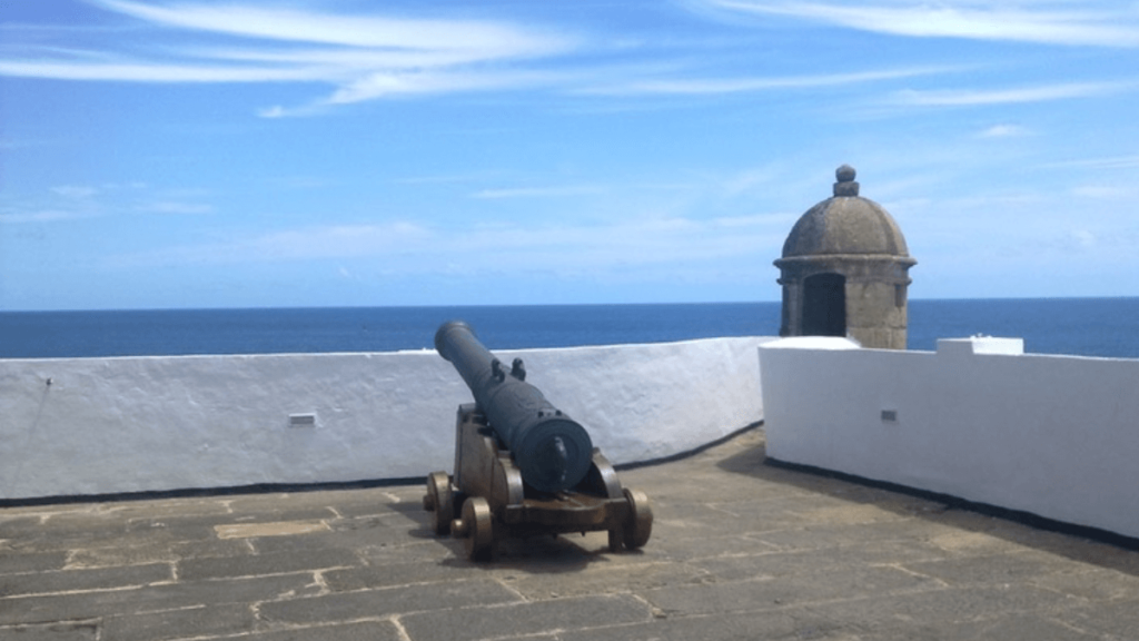 Imagem de uma parte do Museu Náutico em Salvador 