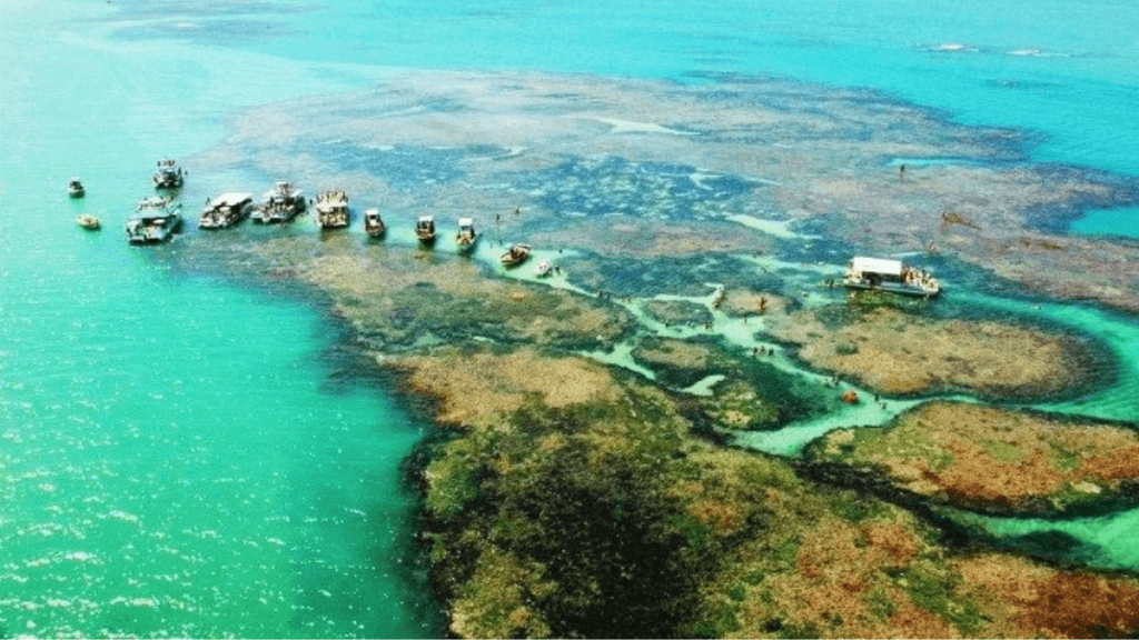 Imagem das piscinas naturais do Picãozinho