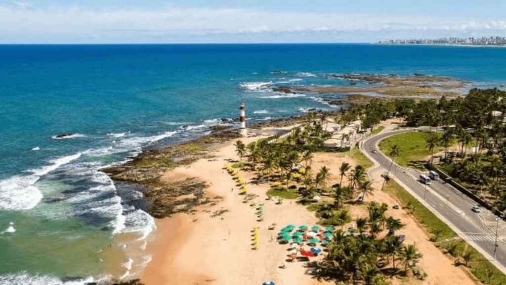 Imagem da Praia de Itapoã, em Vila Velha.