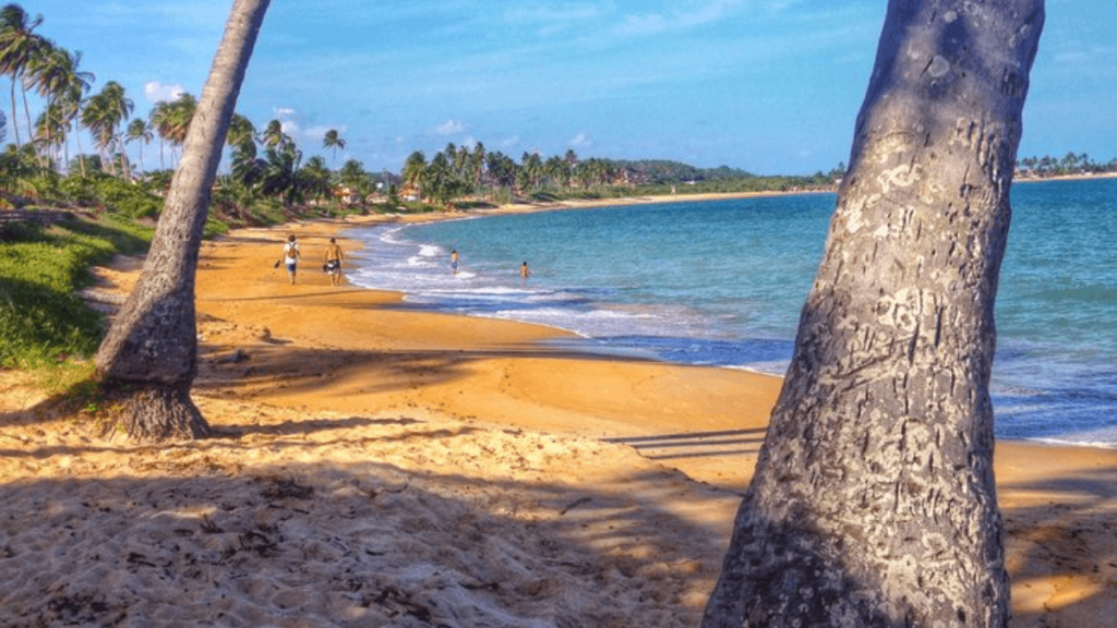 Imagem da Praia Sonho Verde, em Maceió
