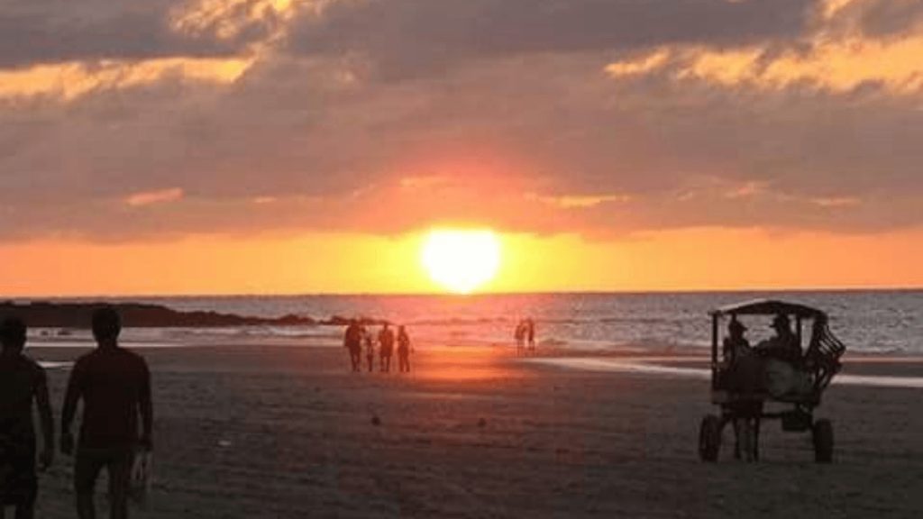Pôr do sol em Algodoal