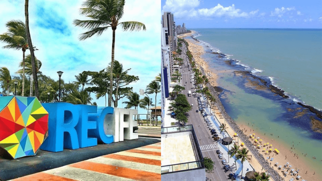 Veja a Praia de Boa Viagem