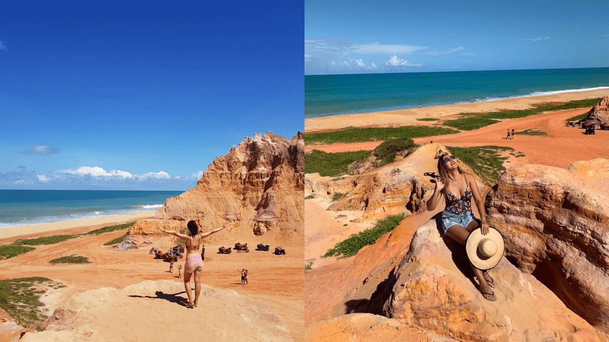 Fotos incríveis na Praia do Gunga