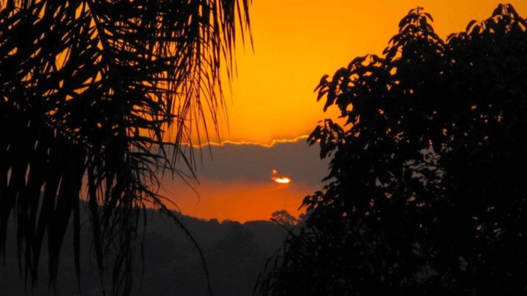 Pôr do sol em Serra da Cantareira