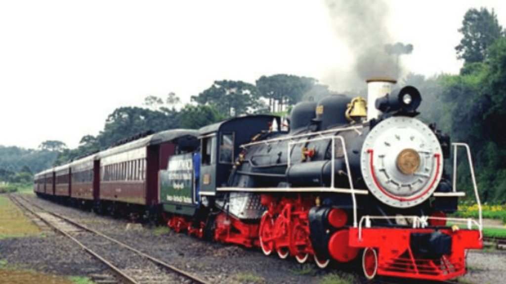 Passeio de trem em Curitiba