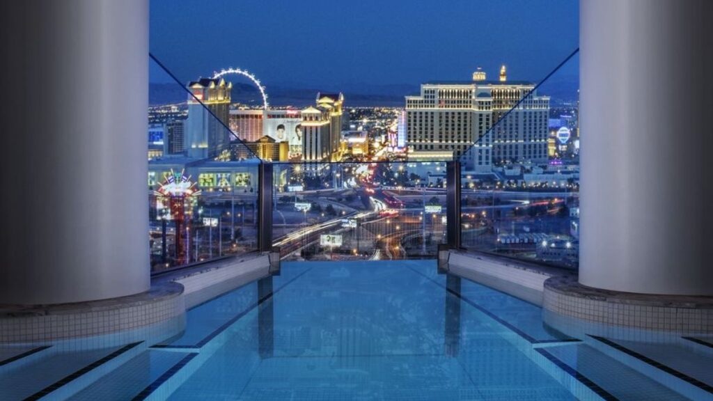 Vista linda do The Royal Villa, The Palms Casino Resort,